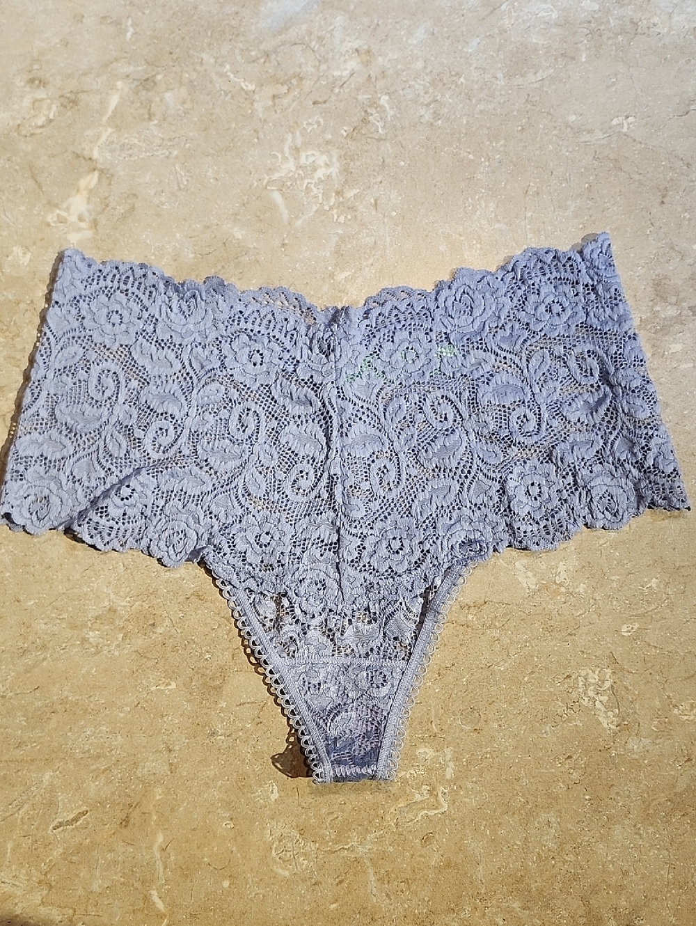 Honeydew Lilac Lady In Lace Tanga Panty L